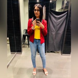 Maroon blazer size medium